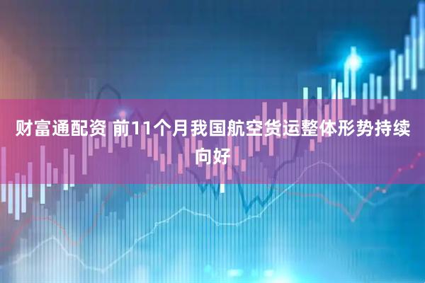 财富通配资 前11个月我国航空货运整体形势持续向好