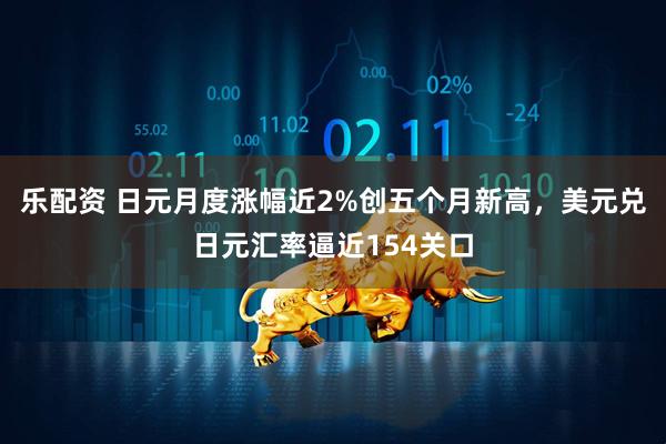 乐配资 日元月度涨幅近2%创五个月新高，美元兑日元汇率逼近154关口